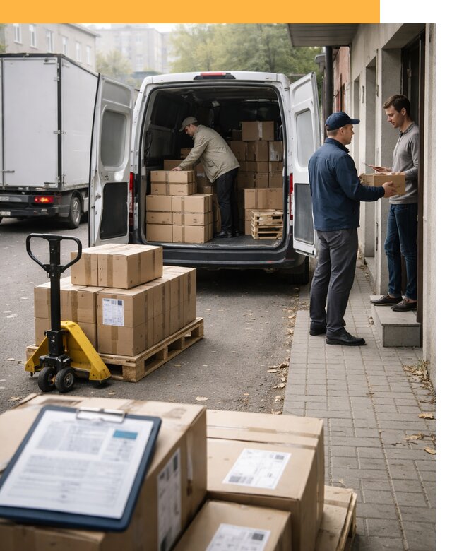 Доставка грузов от двери до двери с таможней от 48749 руб.