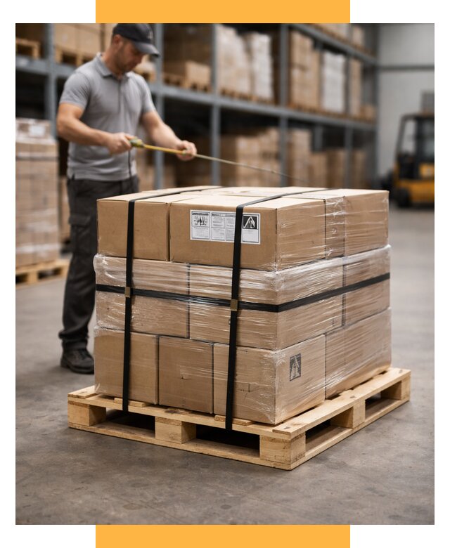 Упаковка и паллетирование грузов от 3792 р. | СетСервис-Прх