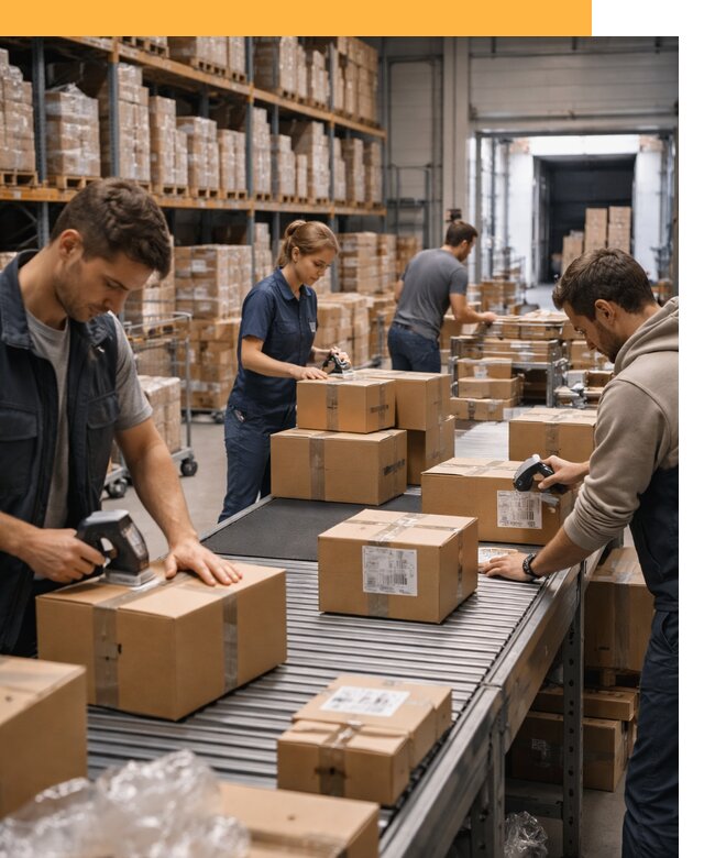 Доставка товаров для маркетплейсов от двери до склада от 8125