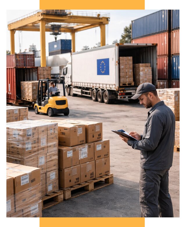 Доставка грузов из Европы от 13000 р., логистика СетСервис-Прх