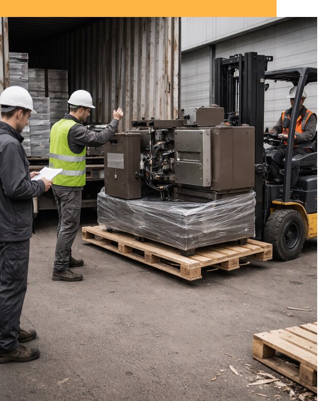 Доставка промышленного оборудования из Европы от 48749