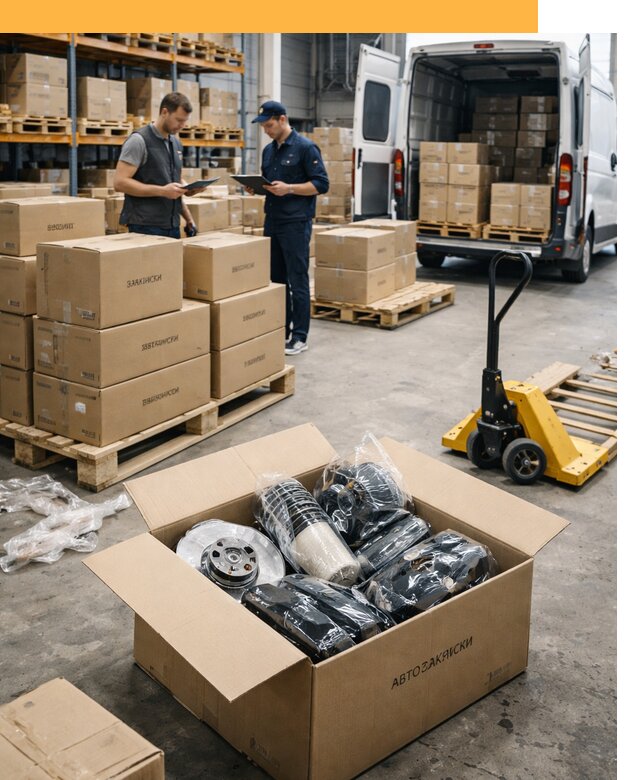 Доставка автозапчастей из Европы от 13541 руб быстро и надёжно