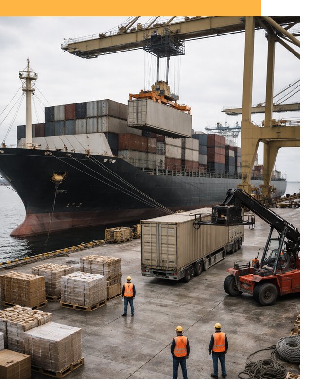 Морские перевозки из Индии: доставка FCL/LCL, таможня от 129996