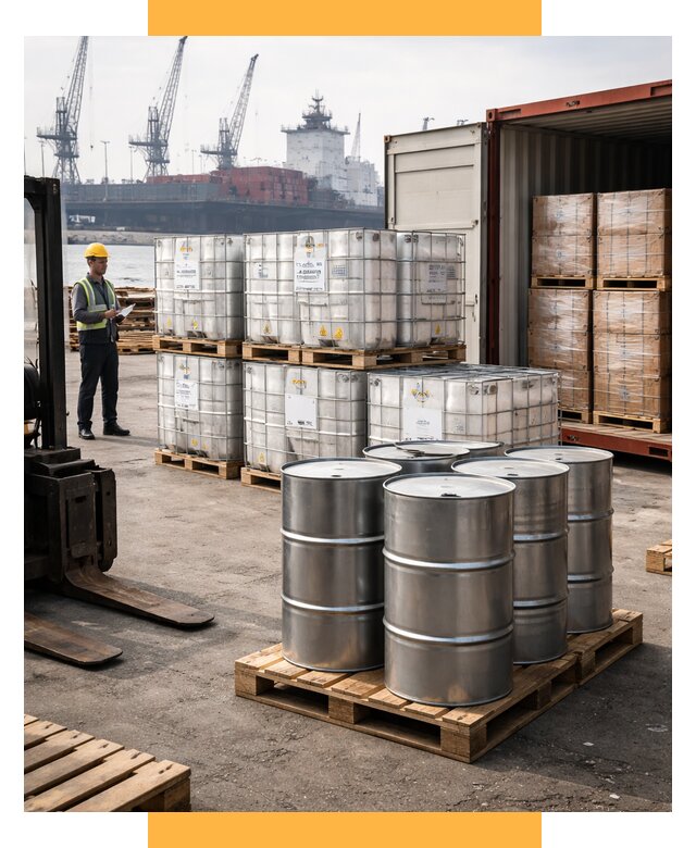 Доставка химического сырья из Индии от 270825 р. | СетСервис-Прх