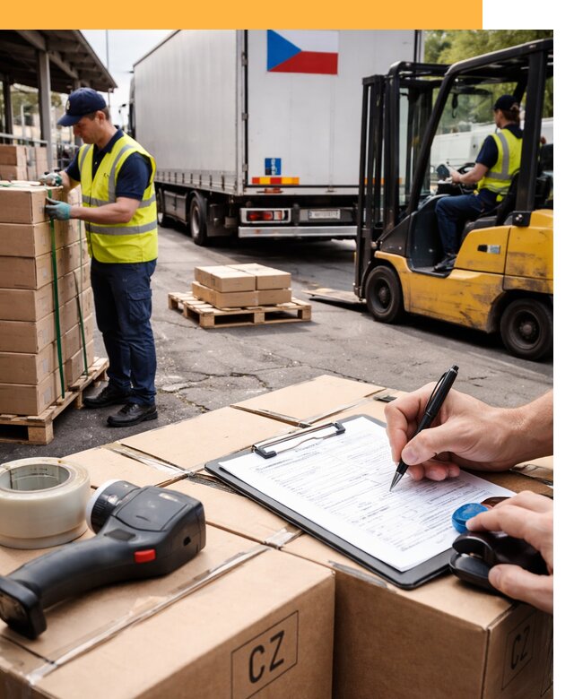 Доставка грузов в Чехию от 37916 руб, международные перевозки