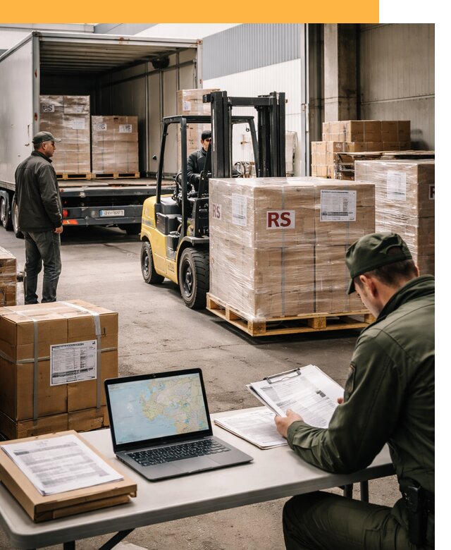 Доставка грузов в Сербию от 48749 руб, международные перевозки