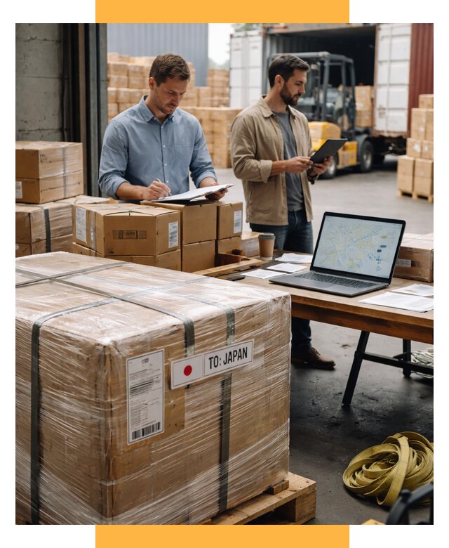 Доставка грузов в Японию от 27083 р., логистика СетСервис-Прх