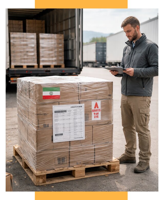 Доставка грузов в Иран от 27083 р., логистика СетСервис-Прх