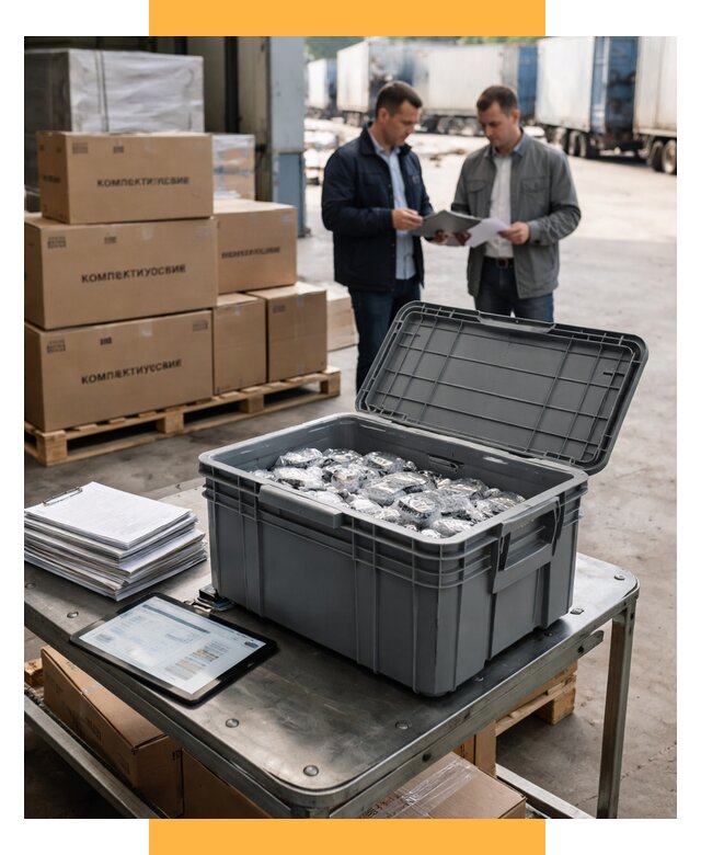 Перевозка комплектующих из Китая от 7041 р. | СетСервис-Прх