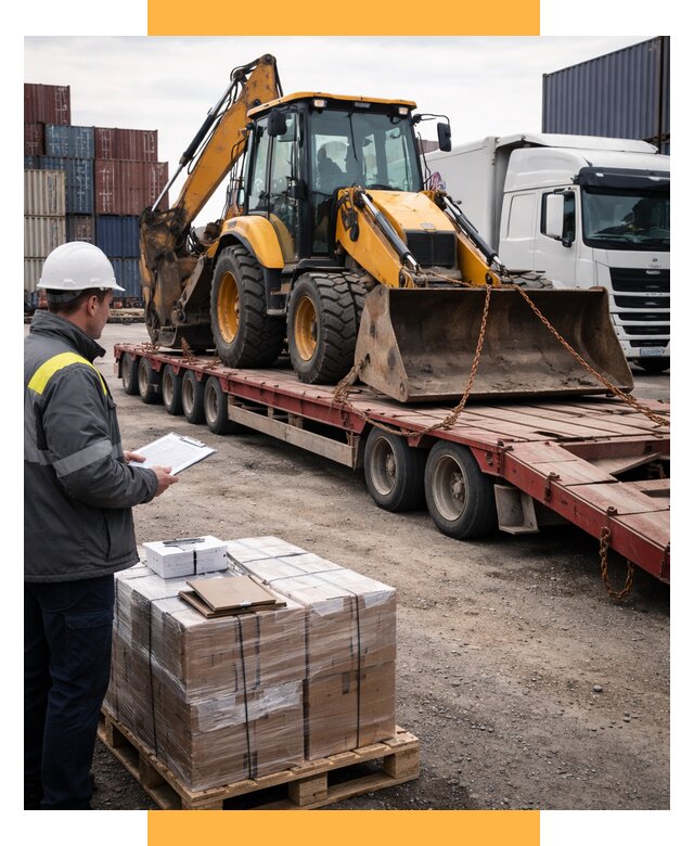 Международная перевозка спецтехники от 48749 р., СетСервис-Прх