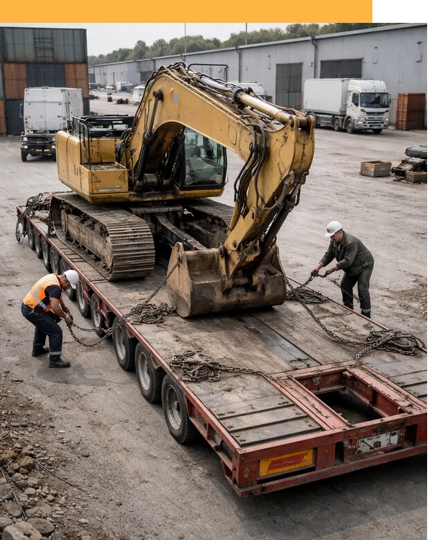 Перевозка спецтехники по России и миру от 48749 руб