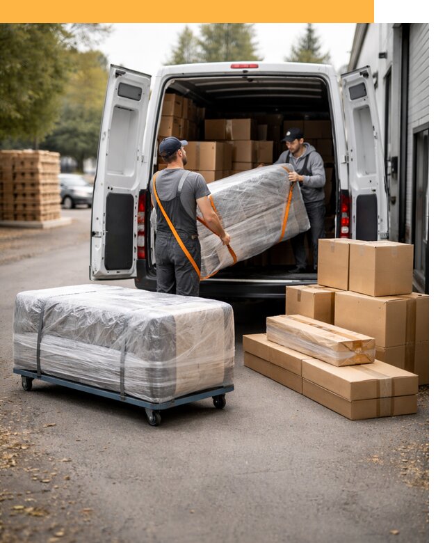 Перевозка мебели по России и за рубеж с таможней от 8125