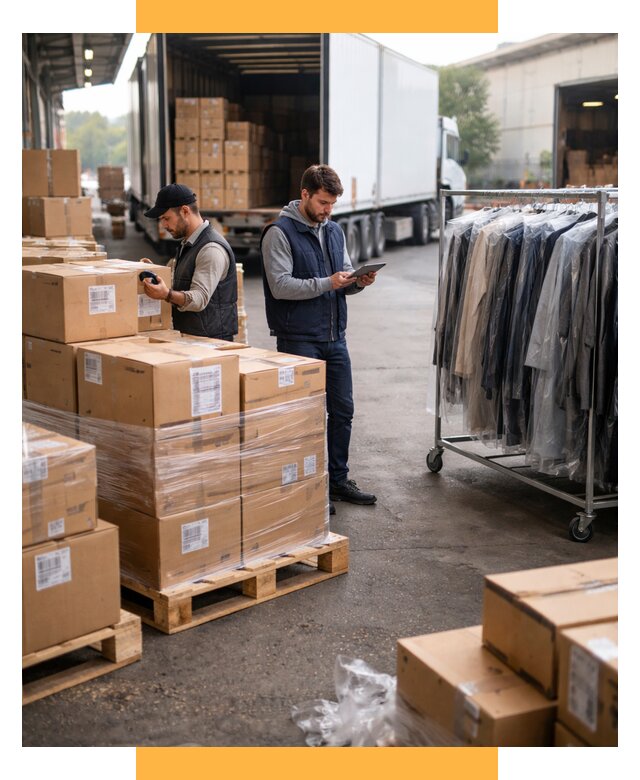 Перевозка и доставка одежды из Китая от 8125 р., СетСервис-Прх