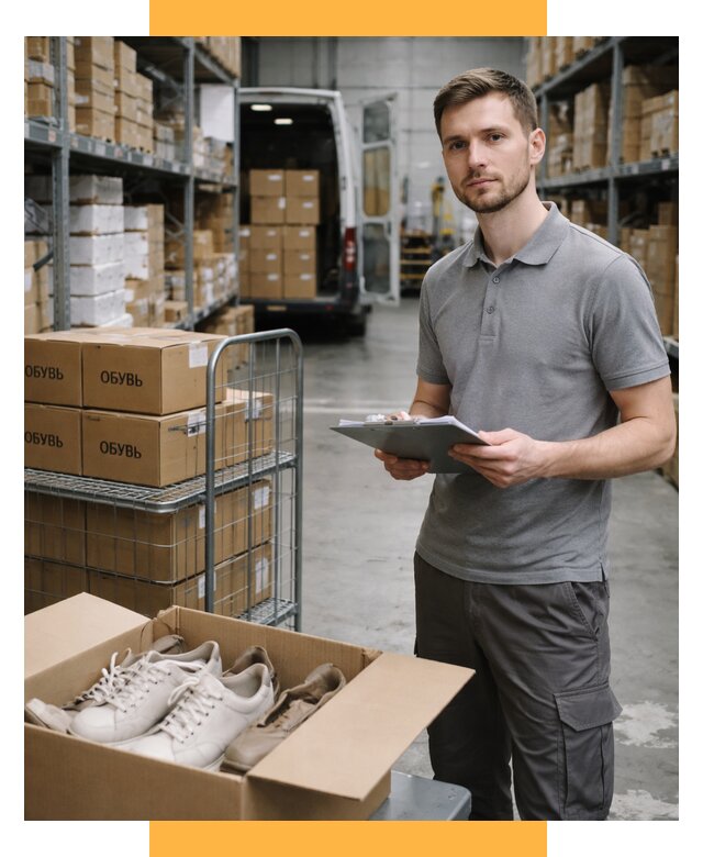 Доставка обуви из Китая и Турции от 4875 р. СетСервис-Прх