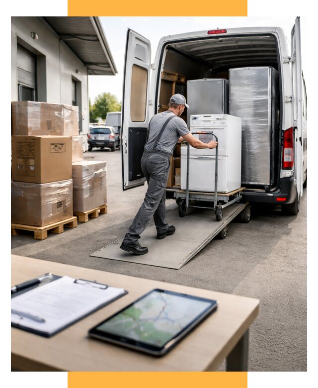 Перевозка бытовой техники от 7041 р. - логистика СетСервис-Прх