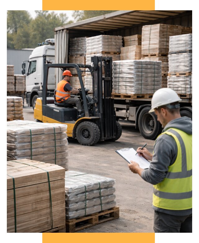 Перевозка строительных материалов от 5958 р. | СетСервис-Прх