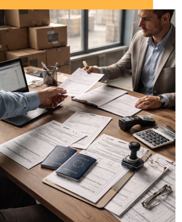 Таможенное оформление грузов из Европы от 9208 руб