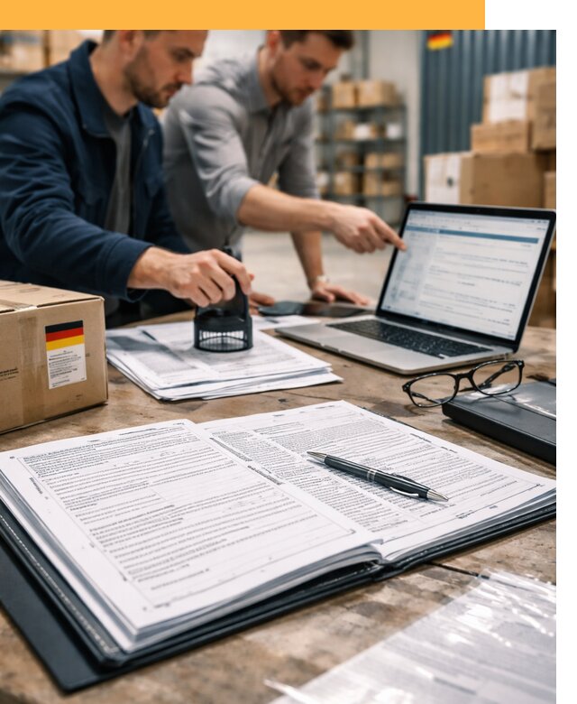 Таможенное оформление грузов из Германии от 9750 руб.