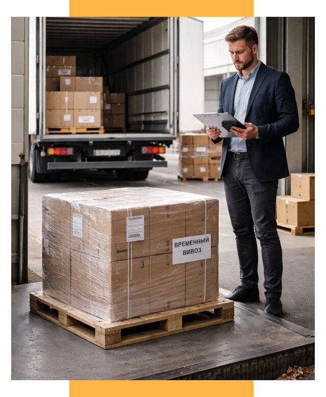 Временный вывоз товаров под ключ от 8666 р. | СетСервис-Прх