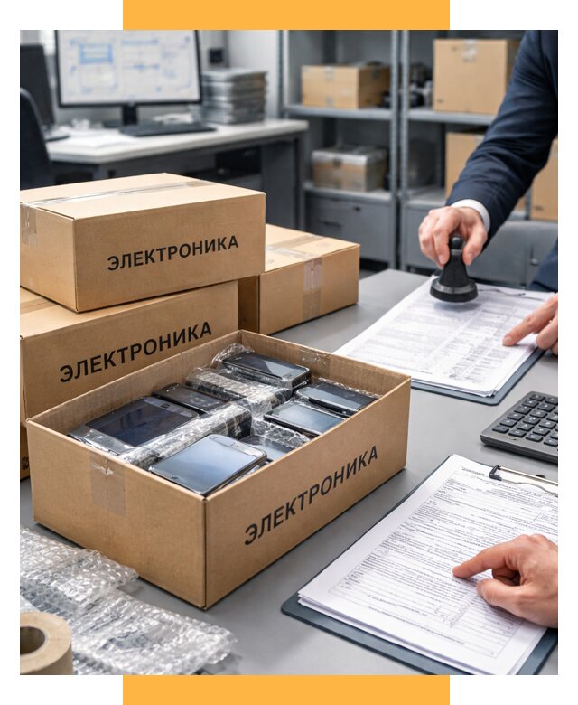 Растаможка электроники под ключ от 8666 р. СетСервис-Прх