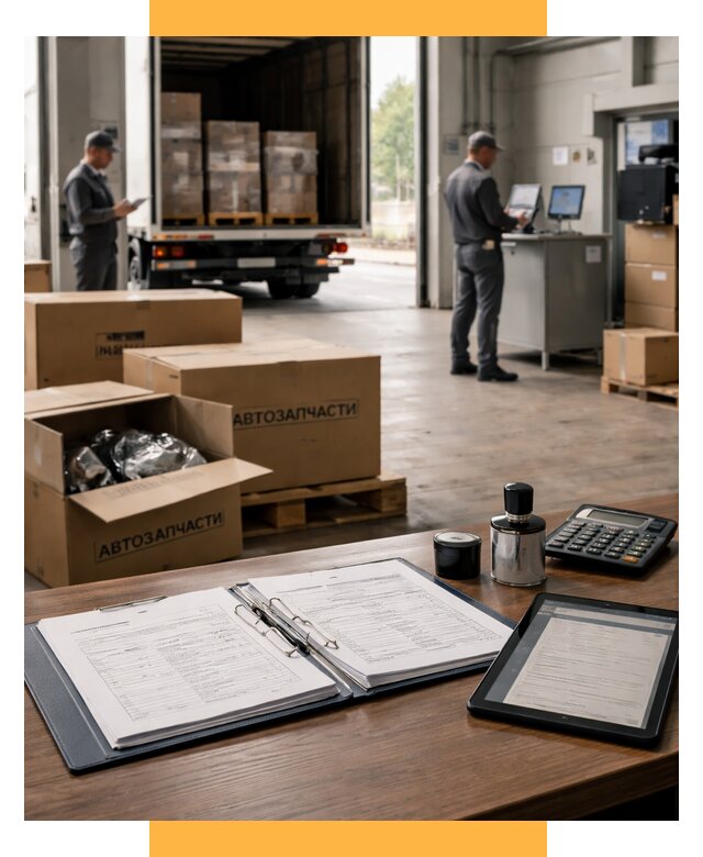 Таможенное оформление автозапчастей под ключ от 9208 р., СетСервис-Прх
