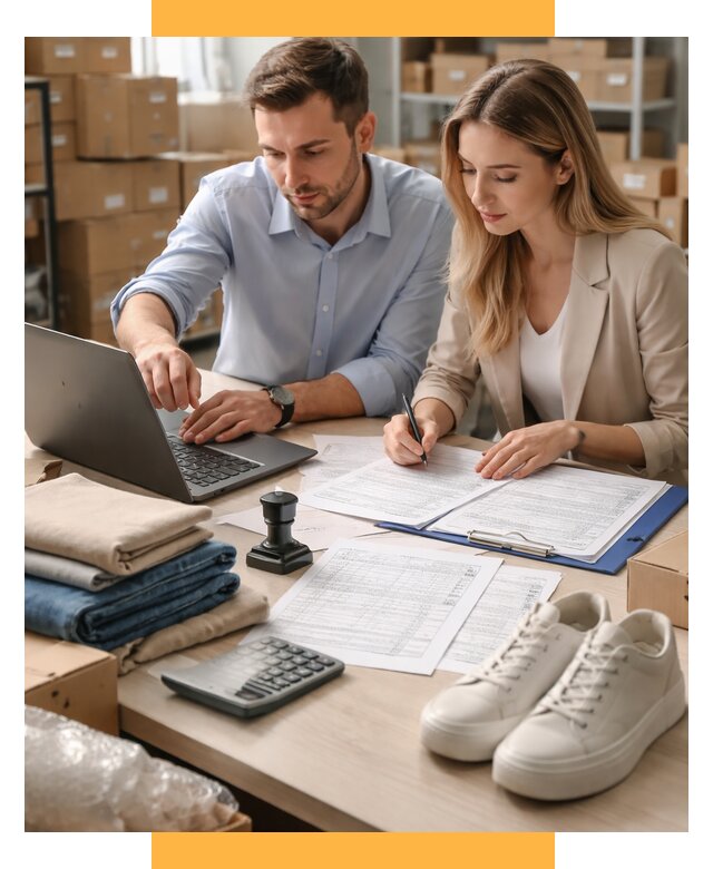 Таможенное оформление одежды и обуви от 7041 р. | СетСервис-Прх