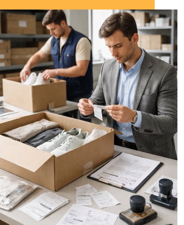 Таможенное оформление одежды и обуви по выгодной цене от 7041 руб