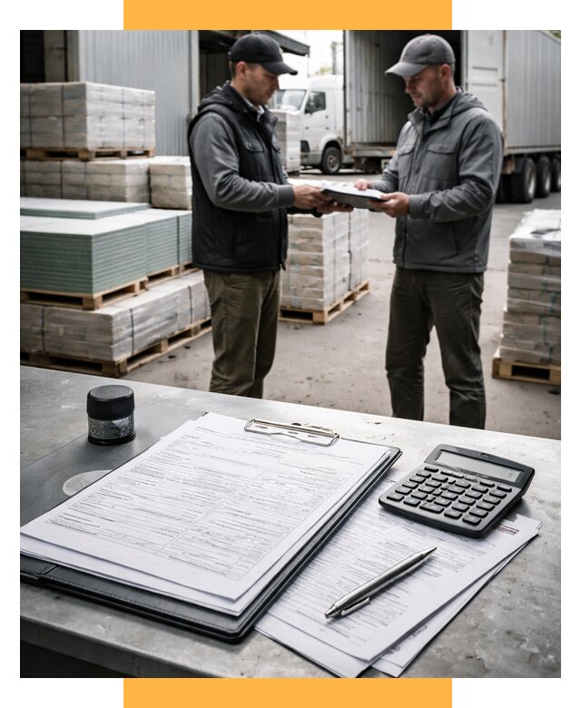 Таможенное оформление стройматериалов от 9208 р. | СетСервис-Прх