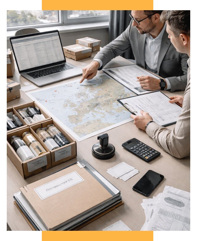 Поиск европейского поставщика от 16250 р., СетСервис-Прх