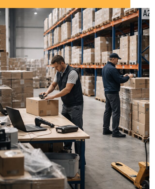 Склад консолидации в Европе: хранение, сортировка от 7041